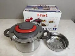 T-falティファール圧力鍋クリプソアーチ◇パプリカレッド 6L◇IH対応