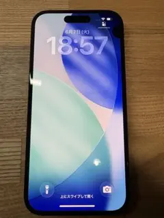 iPhone 15 Pro Max ホワイト 画面端に小さなヒビあり - メルカリ