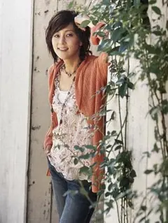 【スポーティフ】長袖ニットカーディガン（三浦りさ子さん購入）アイボリー