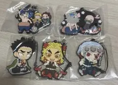鬼滅の刃 ラバーストラップ 5種セット