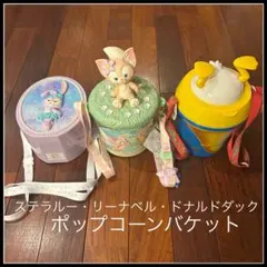 ディズニー　ポップコーンバケット 3個セット