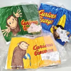 おさるのジョージ クッション 3点セット プライズ品のサムネイル
