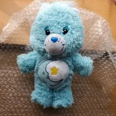 ケアベア　ブルー　ぬいぐるみ
