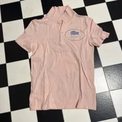 LACOSTE スリムフィット ポロシャツ ピンク US XS