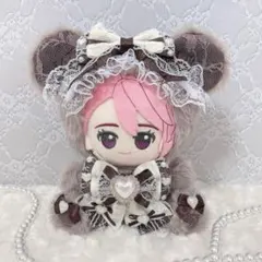 ♡12〜13cmサイズ♡ぬい服♡ブラウン♡おすわり♡くまちゃん♡