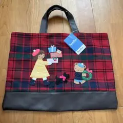 【新品】familiar ファミリア クリスマスバッグ 2022 チェック