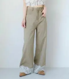 Kastane カットアウトツイルパンツ サイズ1 - メルカリ