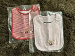 【新品未使用】familiar ファミリア スタイ 2枚セット よだれかけ