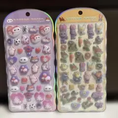 コットンパフィーシール　ディズニー　ズートピア　ベイマックス 正規品