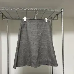 23区 グレンチェック フレアスカート 40サイズのサムネイル