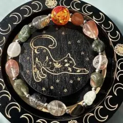 2026年新春招福セール❣️バルト海フラワーアンバー フォーチュンクォーツブレス