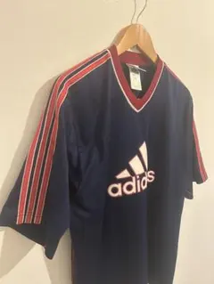 adidas ゲームシャツ 半袖 万国旗タグ　アディダス