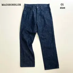6874【美品】マディソンブルー　ハイウェストデニム　ジーンズ　クロップドパンツのサムネイル