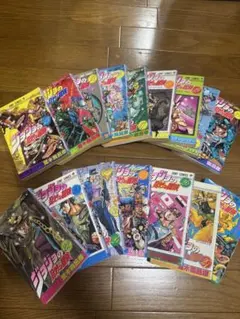 【美品】ジョジョの奇妙な冒険 全巻セット おまけ多数 アニメ JUMP まとめ ジョジョの奇妙な冒険 1〜7巻（第1・2部）セット／荒木 飛呂彦