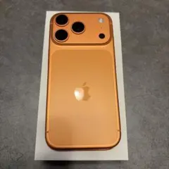 極美品　iPhone 17pro SIM フリー　コズミックオレンジ　おまけ付き