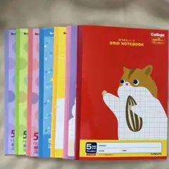 5㎜方眼ノート（7冊）のサムネイル