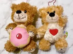 スージーズー くま マスコット ぬいぐるみキーホルダー 2体セットのサムネイル