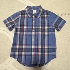 2歳用 半袖チェックシャツ　babyGap ベビーギャップ