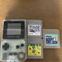 ゲームボーイカラー本体とゲームソフトセット
