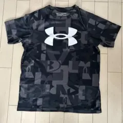 Under Armour HeatGear Tシャツ YXL ブラック/グレー