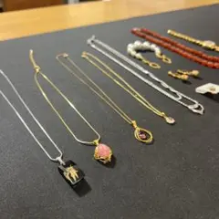 ジュエリーセット ネックレス・ブレスレット・イヤリング・時計