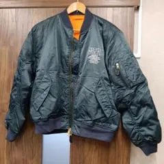 お値下げ中！大人気★MA-1★フライトジャケット ダークグリーン