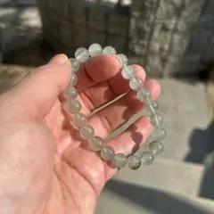 グリーン ルチル クォーツ 天然石 ブレスレット