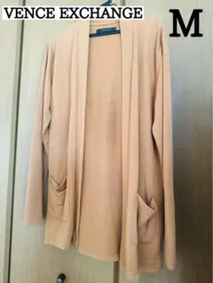 ベージュ　VENCE EXCHANGE Mサイズカーディガン