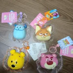 ディズニー スクイーズ キーホルダー サリー プーさん ニック ロッツオ