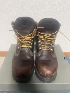 Timberland ブラウンハイカットブーツ