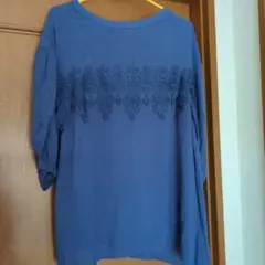 ブルー 3L シャツ