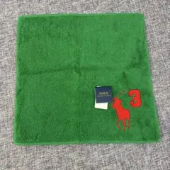 POLO RALPH LAUREN グリーンハンカチ 3
