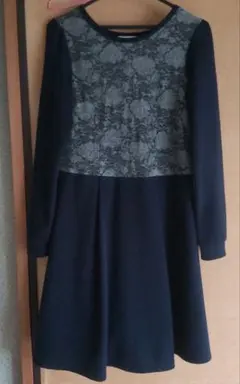 index 長袖ワンピース