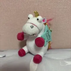 USJ ミニオンズ　フラッフィ　ユニコーン ぬいぐるみキーホルダー