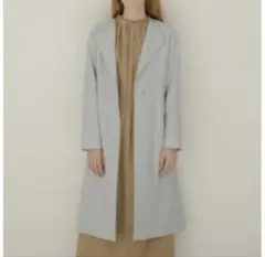 恋はつづくよどこまでも　衣装　 TONAL ノーカラーガウンコートのサムネイル