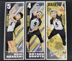 ハイキュー ロングステッカー2 木兎光太郎 赤葦京治 ①