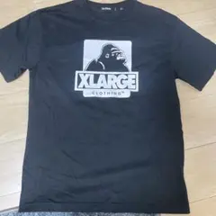 XLARGE ブラック Tシャツ ロゴプリント
