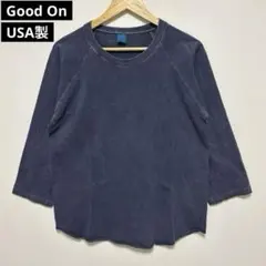 アメリカ製 Good On グッドオン 七分袖 ラグラン ベースボールTシャツ