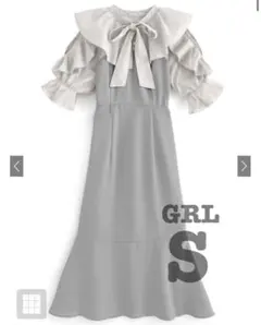 【GRL】半袖 ワンピース ワンピ スナ系 マーメイドスカート♡