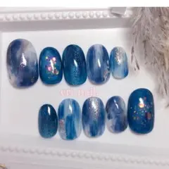 #6色変更無料♡ネイルチップ オーダーメイド ニュアンスネイル マグネットネイル