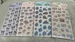 【新品未開封】サンリオ　ぷくっとシール　4枚セット　立体シール