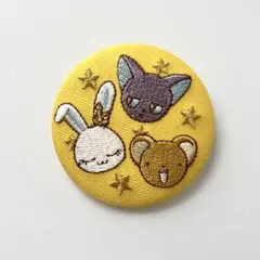 カードキャプターさくら25周年　トレーディング刺繍缶バッチ