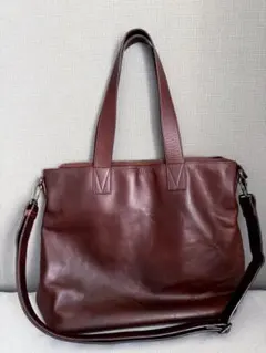 MOTHERHOUSE マザーハウス　アンティークレザー 2way トートバックのサムネイル