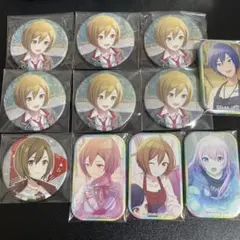 プロセカ MEIKO KAITO 巡音ルカ 缶バッジ スクエア缶バッジ