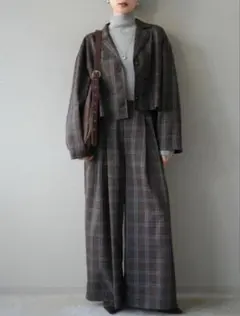 2plan Deer Check Jacket チェックジャケット - メルカリ