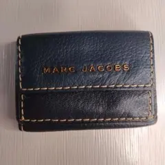 MARC JACOBS 三つ折り財布 ネイビー×ボルドーのサムネイル