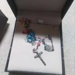 Lord Camelot カラフルロザリオネックレス