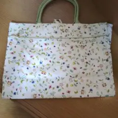 ミントン　花柄トートバッグのサムネイル