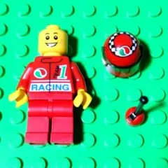 LEGO ミニフィギュア《レーシングドライバー Ａ》レゴ アイテム