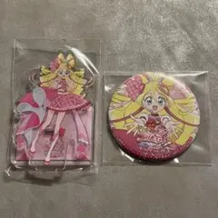 映画　キミとアイドルプリキュア　アクリルスタンド　缶バッジ　キュアアイドル